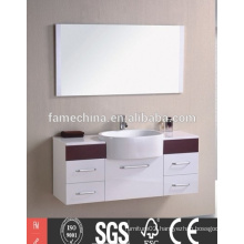 Hot sell Europe design bathroom mirror cabinet with light